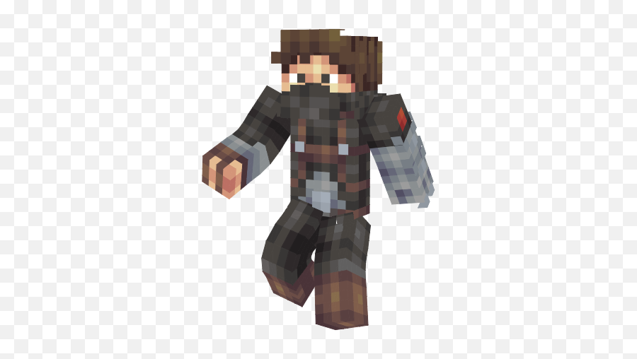 The Winter Soldier Bucky Barnes Nova Skin - Bucky Barnes Minecraft Skin Png,Bucky Barnes Png