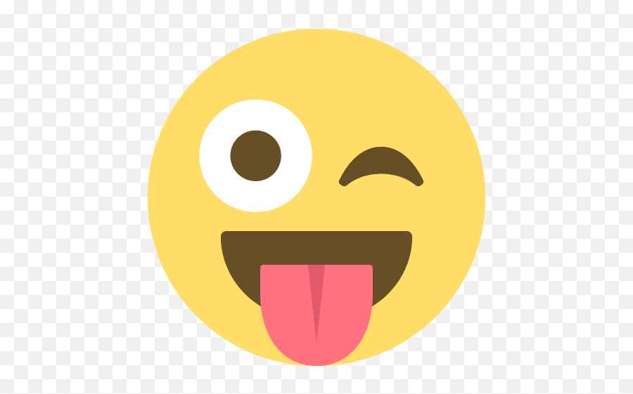 Emoji Tongue Png 6 Image - Emoji Guiño Y Lengua,Tongue Emoji Png