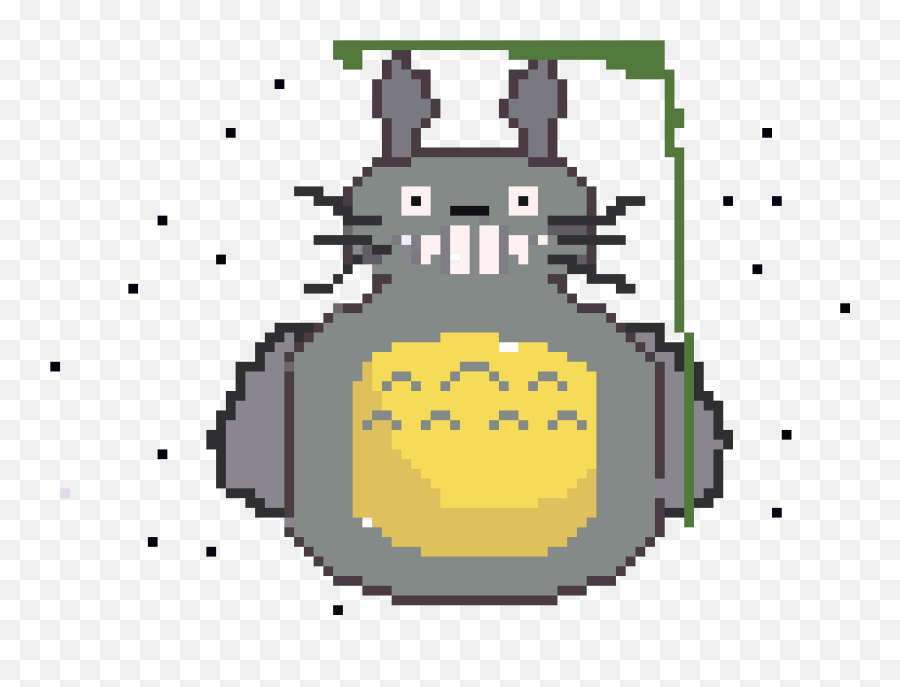 Pixel Png Totoro Transparent Image - Portable Network Graphics,Totoro Png