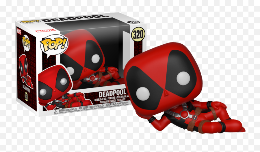 Deadpool - Deadpool Reclining Pop Vinyl Figure Funko Pop Deadpool 320 Png,Dead Pool Png