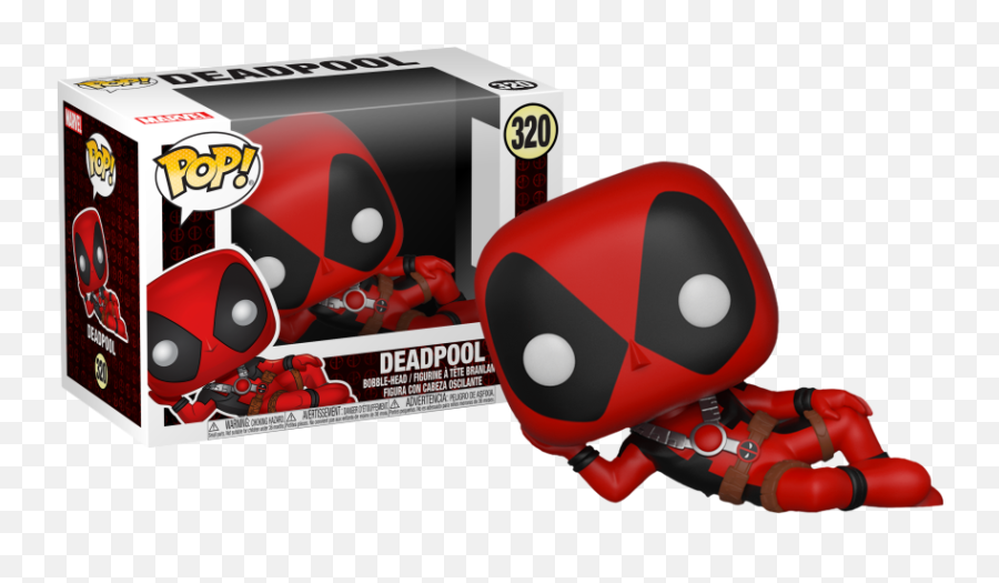 Deadpool - Deadpool Reclining Pop Vinyl Figure Funko Pop Deadpool 320 ...