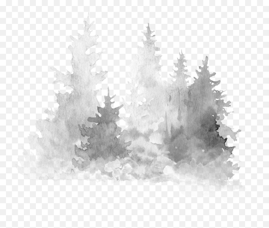 Contact Emitto Styx - Watercolor Painting Png,Snow Trees Png