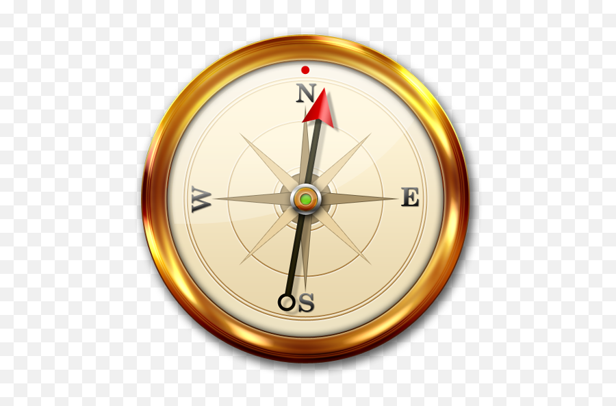 Png Background - Icon Clock Gold Png,Compass Transparent Background