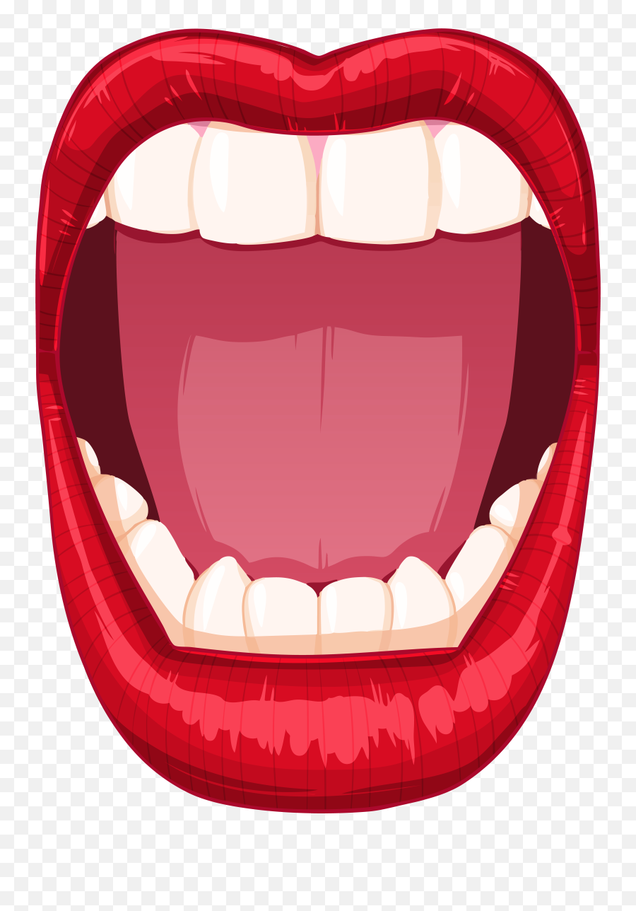 Library Of Photo Open Mouth Picture Freeuse Stocks Png Files - Clipart Mouth,Lips Clipart Transparent Background