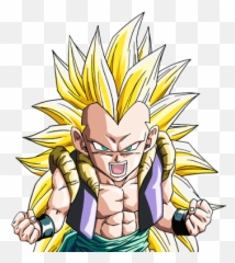 Ssj3 Gotenks By Aznfanaticwarrior - Dragon Ball Gotenks Png,Gotenks Png