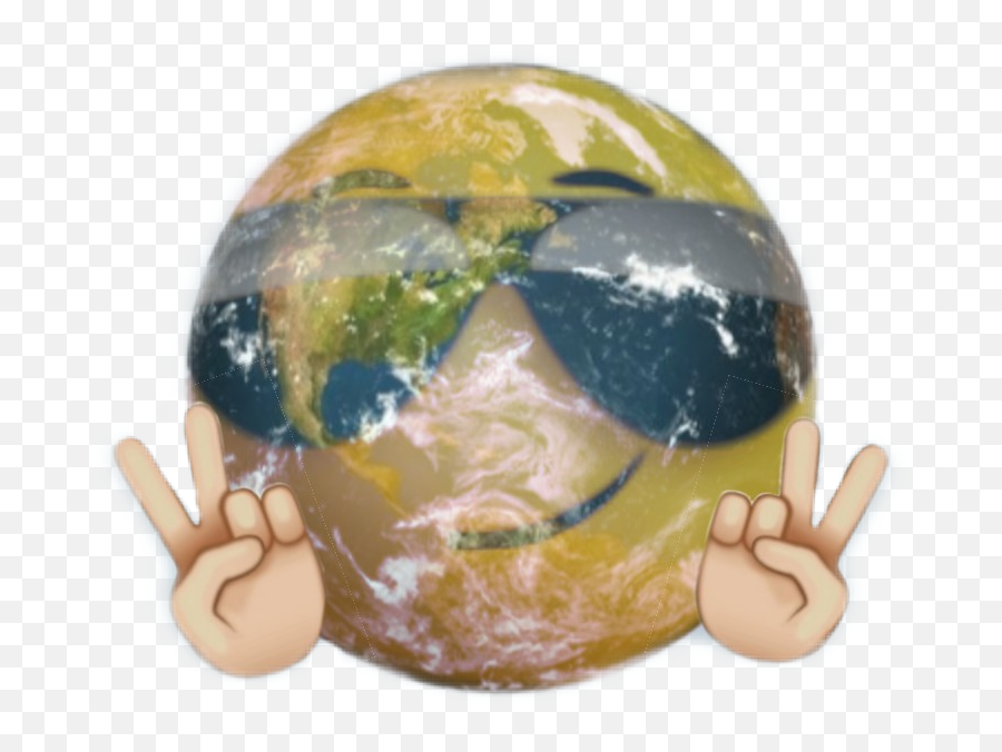 Emoji Hands Competitions Win Globe Ball Earth World - 3d Image Earth Png,Earth Emoji Png