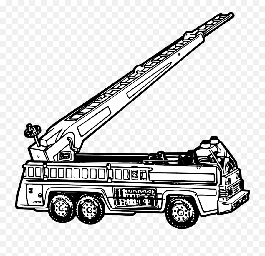 Png Transparent Library Ladder Elegant Royalty Free - Fire Fire Truck Clipart Black And White,Ladder Transparent