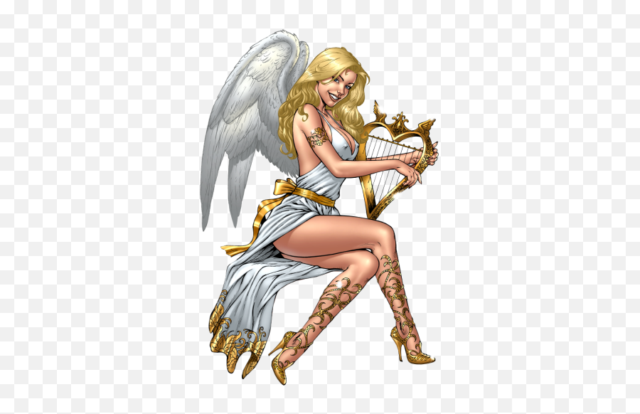 Sexy Angel Png 1 Image - Sexy Blonde Angel Drawing,Angel Png