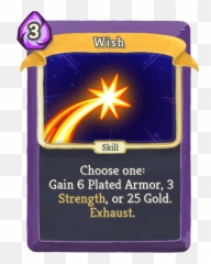 Wish - Slay The Spire Fanart Png,Wish Png