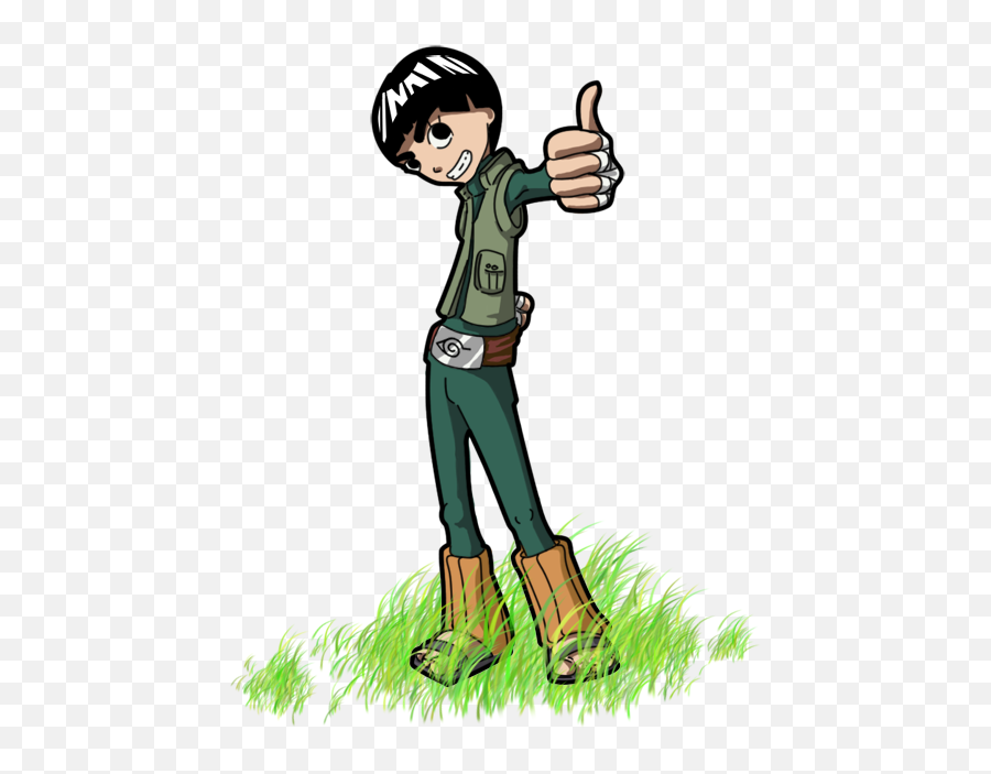 Fan Art Naruto Rock Lee - Le Backstablog De Bouli Et Ajkareze Rock Lee Png,Rock Lee Png