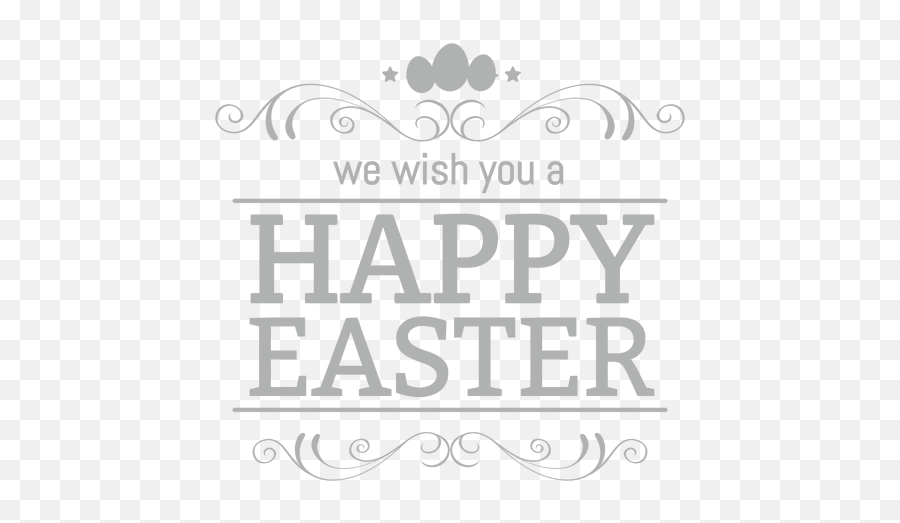 Transparent Png Svg Vector File - Happy Easter White Png,Happy Easter Png