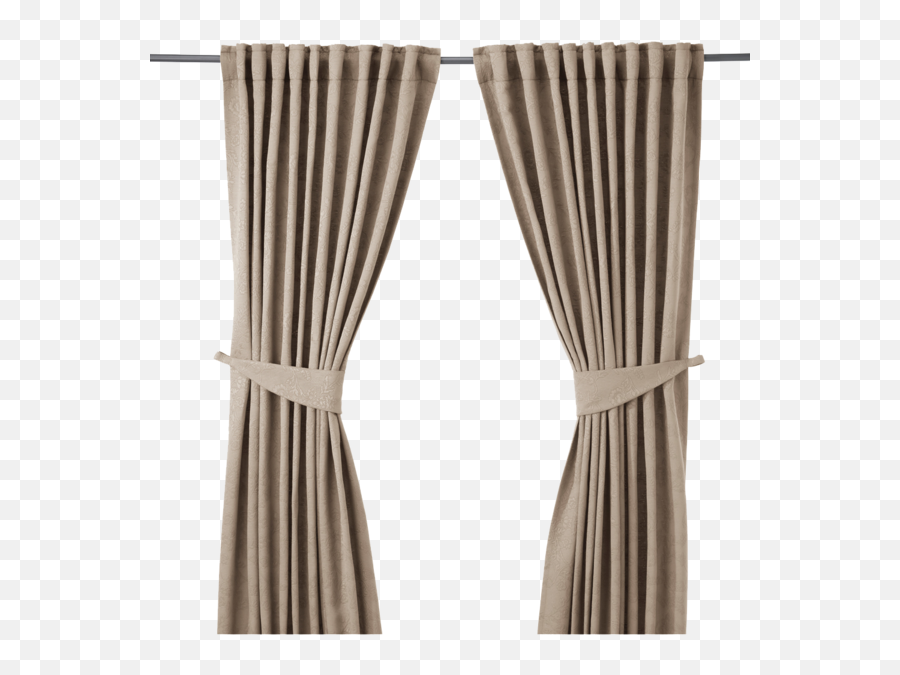 Blekviva Curtains With Tie - Backs 1 Pair Blinds Curtains Ikea Blekviva Curtains Png,Curtains Png