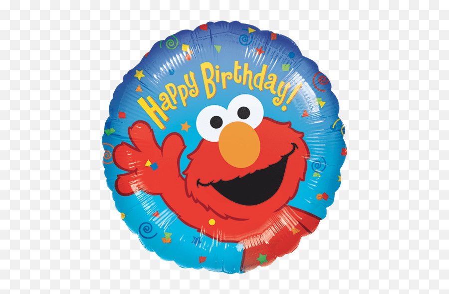Elmo Happy Birthday 18u2033 Balloon Png