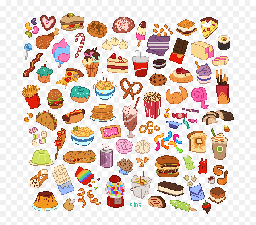 More Small Foods For Reference Cute Fo 1304203 - Png Cute Transparent Food Clipart,Food Clipart Png
