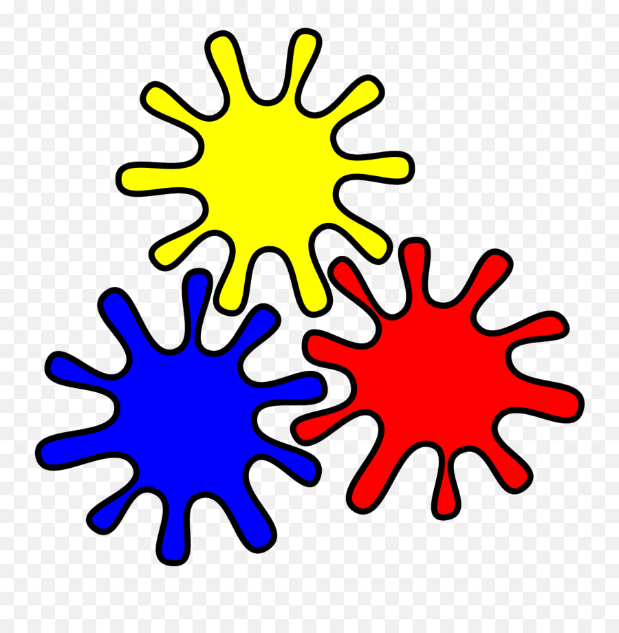 Cartoon Gears Clip Art Icon And Svg - Svg Clipart Color Splash Effect In Art Png,Gear Clipart Transparent