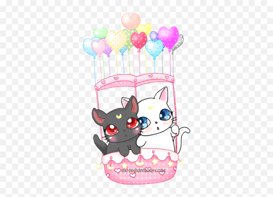 Download Luna Artemis Hd Png - Sailor Moon Happy Birthday Chibi,Artemis Png