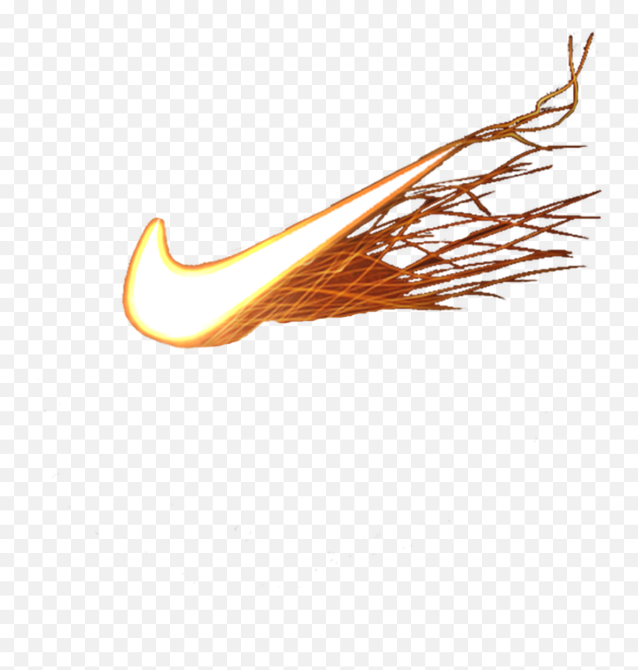 Nike Logo Fire - Nike Swoosh With Fire Png,Nike Logo