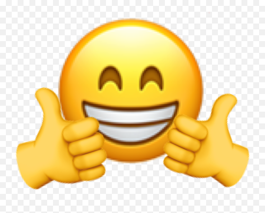 Thumbsup Up Thumbs Smile Aesthetic Sticker By - Thumbs Up Emoji Person Png,Emoji Thumbs Up Png