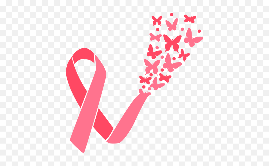 Butterfly Burst Breast Cancer Ribbon - Transparent Png U0026 Svg Cinta Del Cancer De Mama,Cancer Ribbon Png