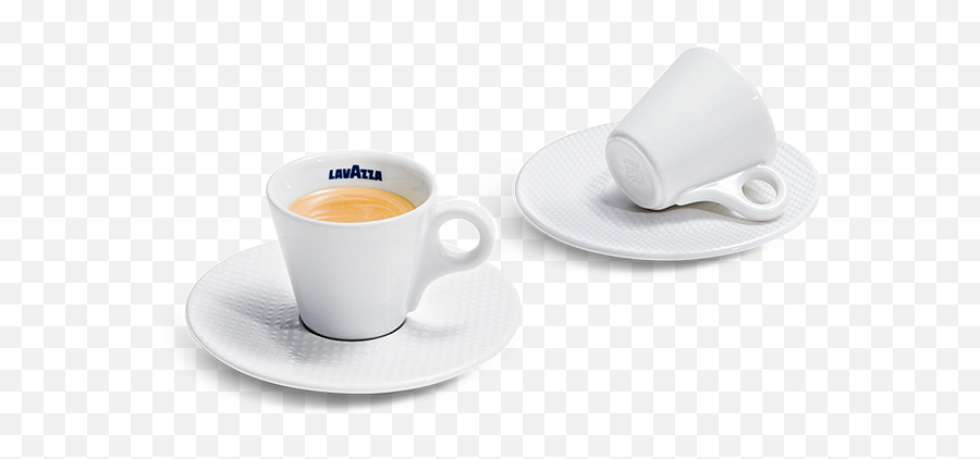 Lavazza Espresso Cups And Spoons U2013 Coffee Cup Set - Tazze Lavazza Premium Png,Coffee Cup Transparent