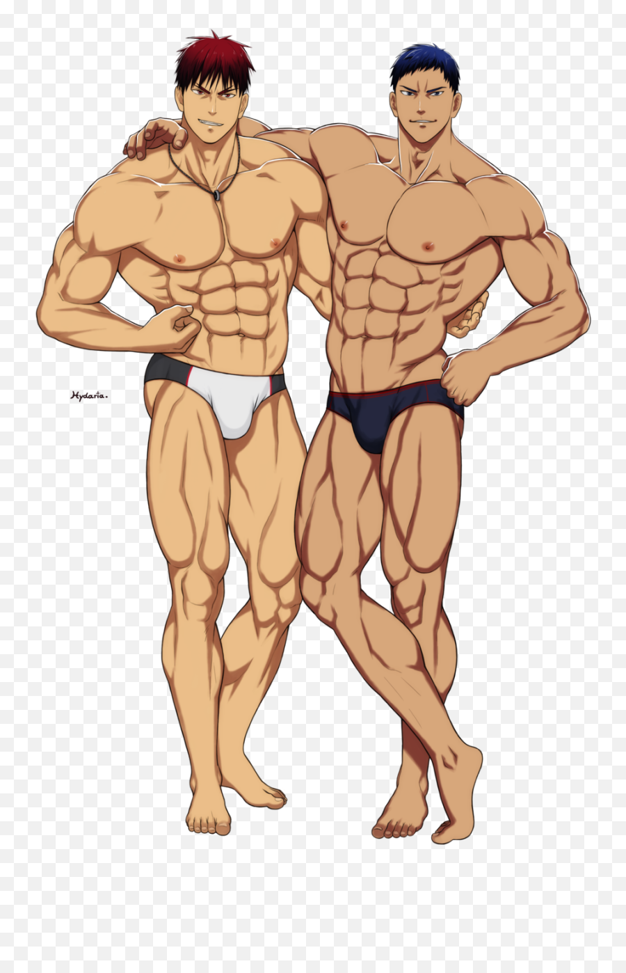 Hydaria - Muscular Man Drawing Anime Png,Muscle Man Png