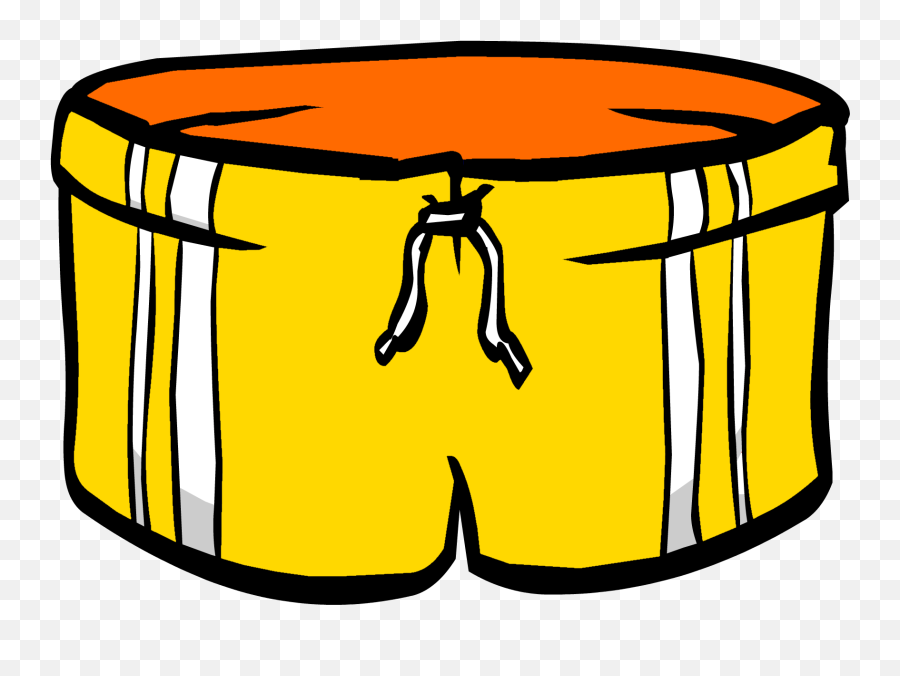 Yellow Shorts Club Penguin Rewritten Fanon Wiki Fandom - Vertical Png,Shorts Png