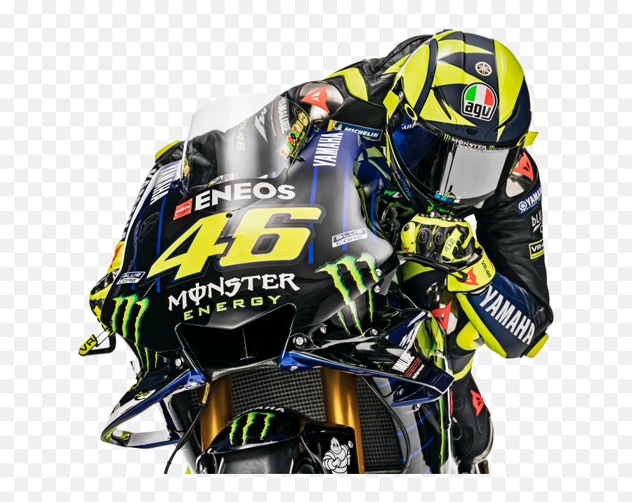 Monster Energy Yamaha Motogp - Valentino Rossi 2019 Png Team Yamaha Monster Motogp 2019,Monster Energy Png