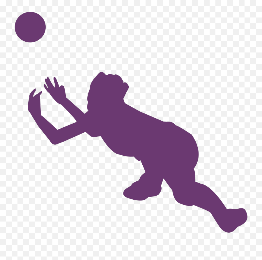 Volleyball Silhouette Svg Cut File - Volleyball Silhouette Png,Volleyball Silhouette Png