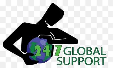 Bold Virtual Assistant Logo Design - Language Png,24/7 Logo