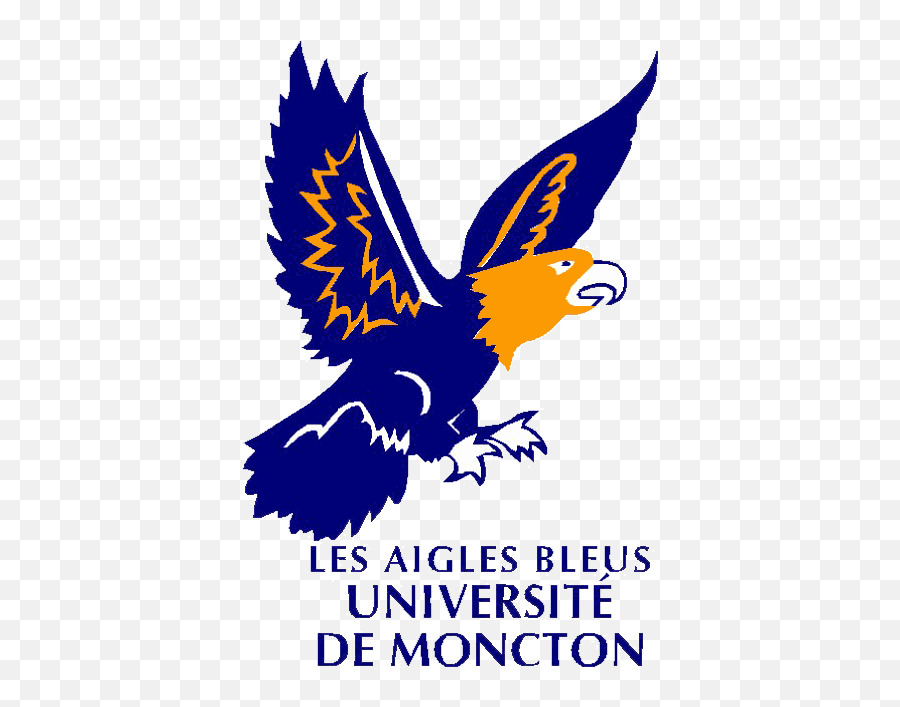 Gold And Blue Eagle Logo - Logodix Moncton Aigles Bleus Logo Png,Golden Eagle Logo