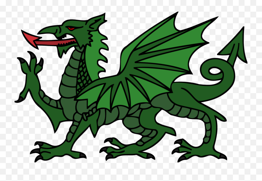 89 This Cute Cartoon Dragon Clipart Clipartlook - Welsh Dragon Png,Cute Dragon Png