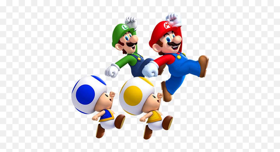 Official Site - New Super Mario Bros U For Wii U Luigi New Super Mario Bros Wii Png,Super Mario Bros Png