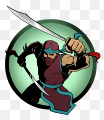 Ninja Clipart Shadow - Man Fight 2 Png All Ninjas