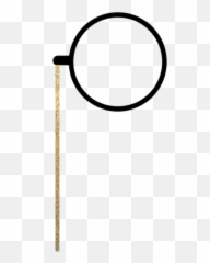 Prom Monocle Ftestickers Sticker By Jefflogan - Dot png