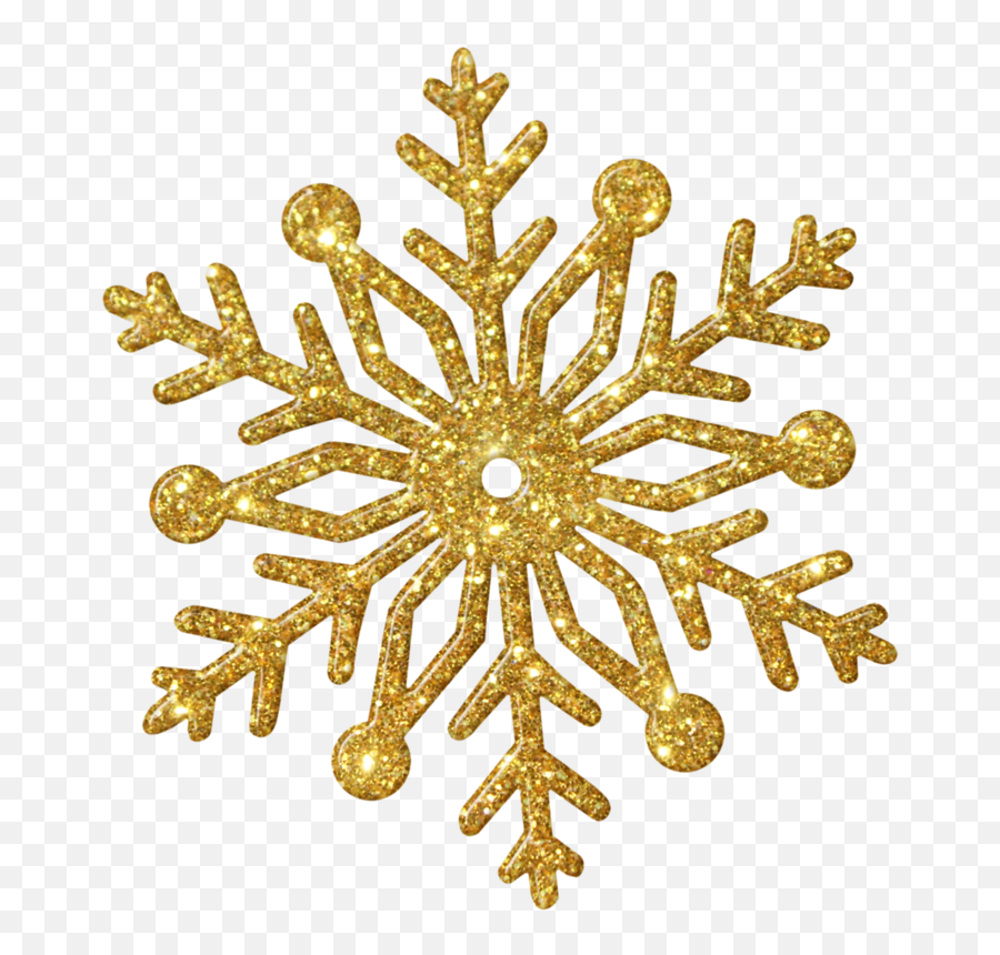 Clipart Transparent Background Library Snowflakes - Transparent Gold Snowflakes Png,Snowflakes Background Png