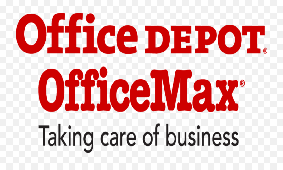 Download Hd Officemax Office Depot Logo - Office Depot Officemax Logo Png,Officemax Logo