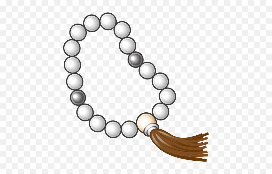 Prayer Emoji Icon Emojicouk - Tesbih Emojisi Png,Bead Icon