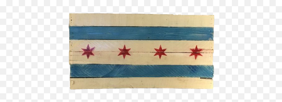 Handmade Reclaimed Pallet Wood - Plank Png,Chicago Flag Png