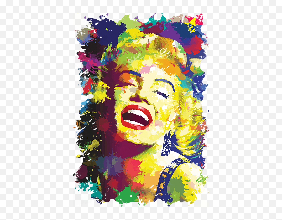 Marilyn Monroe Round Beach Towel - Watercolor Marilyn Monroe Png,Marilyn Monroe Icon