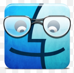 Dock Finder Icon - Funny png