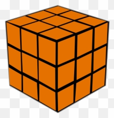 Download All Orange Rubix Cube Png Image With No Background - Clipart Png
