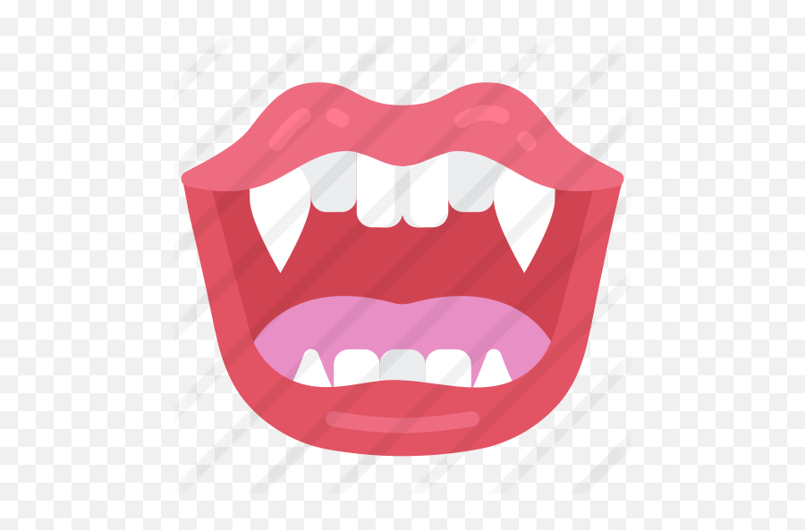 Open Mouth - Clip Art Png,Vampire Teeth Png