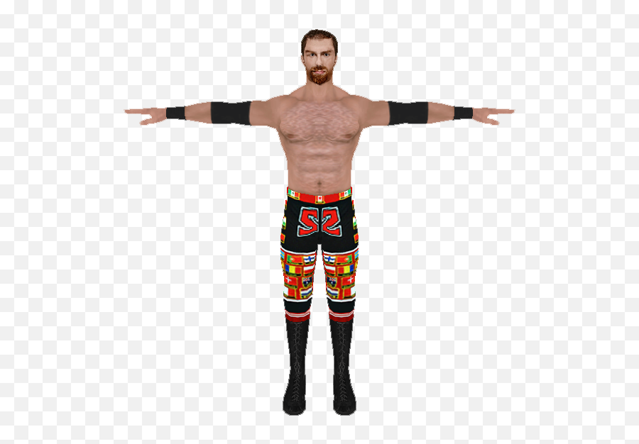 Sami Zayn - Barechested Png,Sami Zayn Png