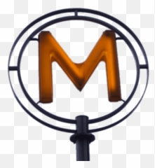 Metro Sign Paris Transparent Png - Metro Paris Png,Paris Png