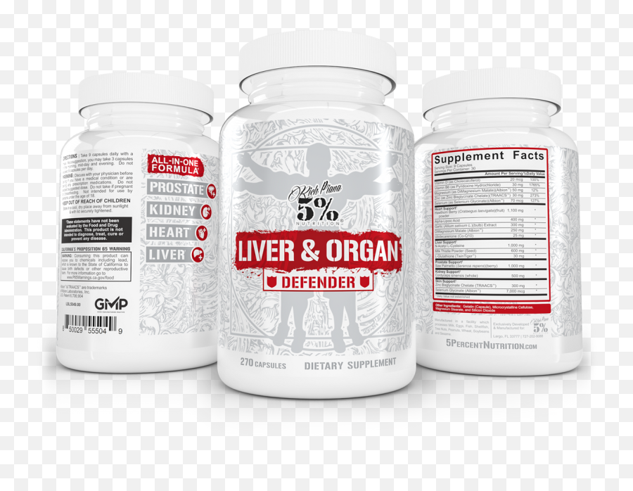 Liver And Organ Defender Legendary Series U2013 Rich Piana 5 - Medical Supply Png,Pct Medical Icon Heart