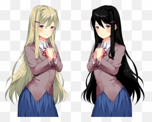 Yuri Is My Job Wallpapers - Cave Ddlc Hair png