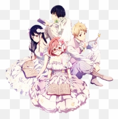 24 Images About Kyoukai No Kanata - No png