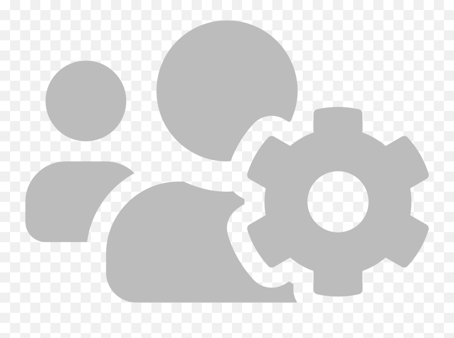 Filefont Awesome 5 Solid Users - Cog Greysvg Wikimedia Font Awesome Users Cog Png,Font Awesome Order Icon