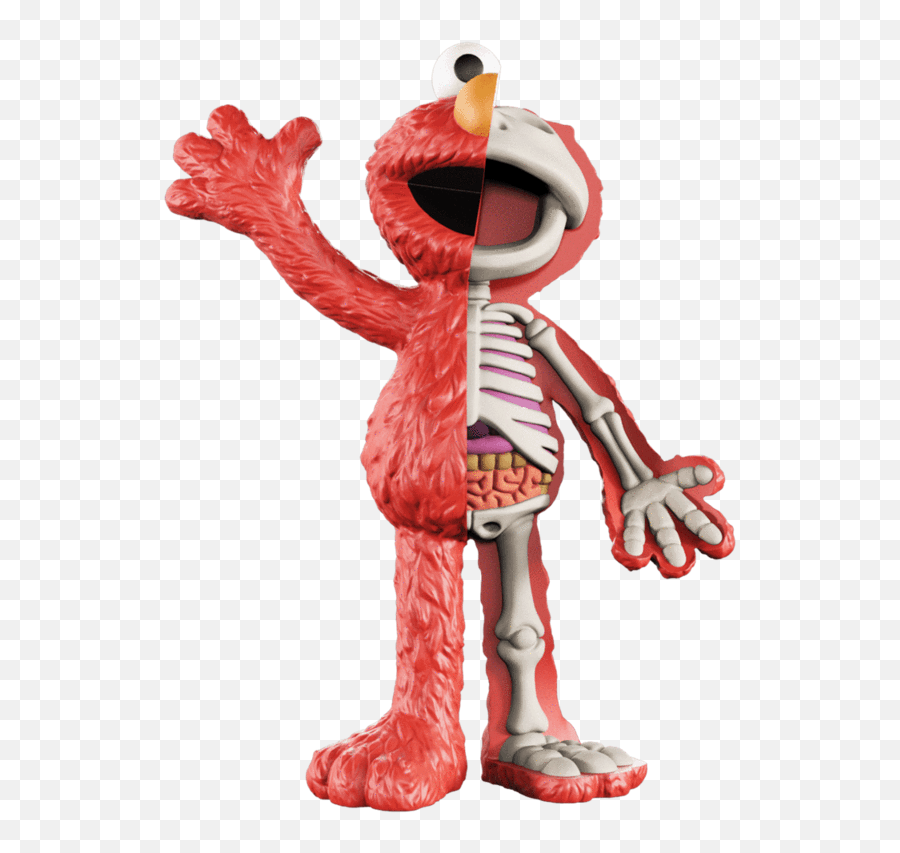 8 - Mighty Jaxx Sesame Street Hidden Png,Elmo Transparent