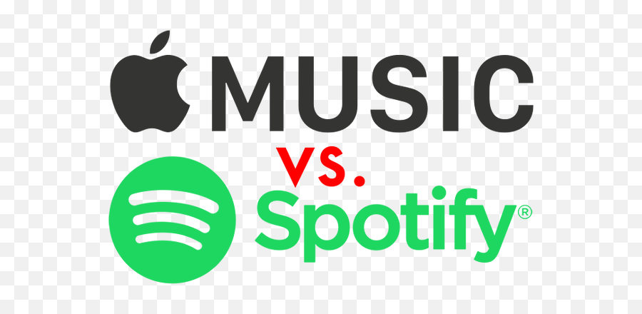 Apple Music Vs - Spotify Vs Apple Music Png,Apple Music Logo